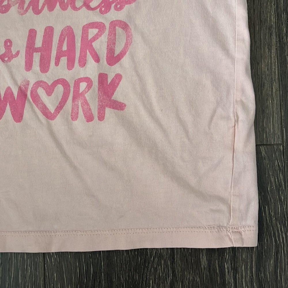 🍭4/$10 OshKosh (Being A Princess Is Hard Work) Shirt - Picture 5 of 7